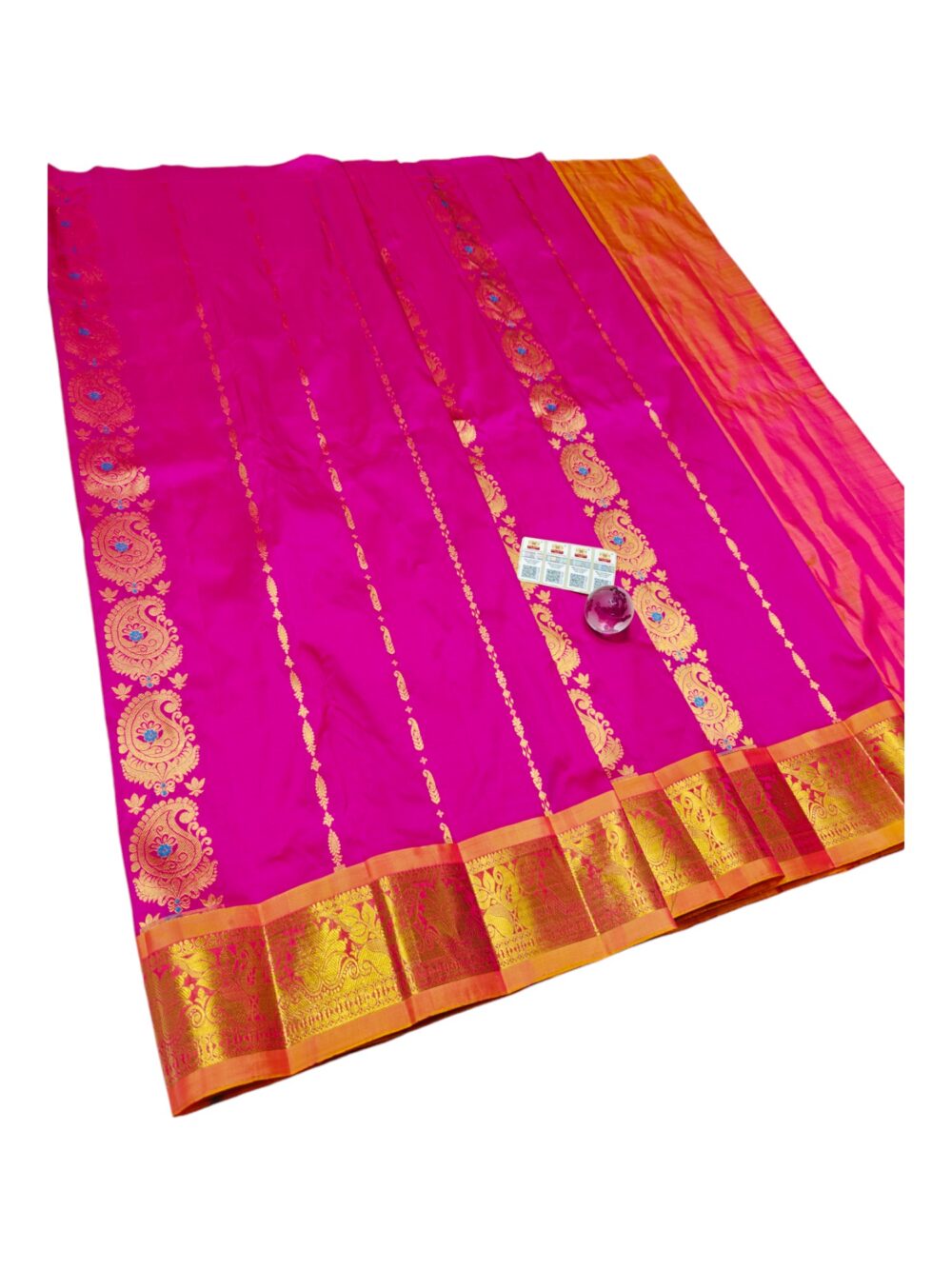 PURE KANCHI PATTU FREE SIZE LEHANGA