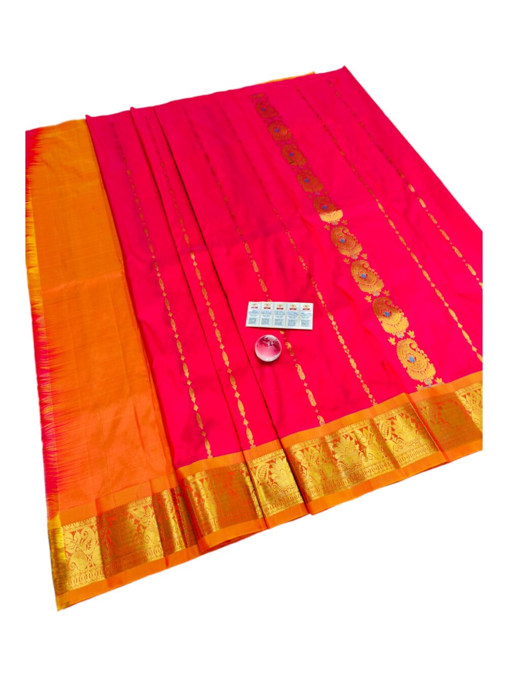 PURE KANCHI PATTU FREE SIZE LEHANGA