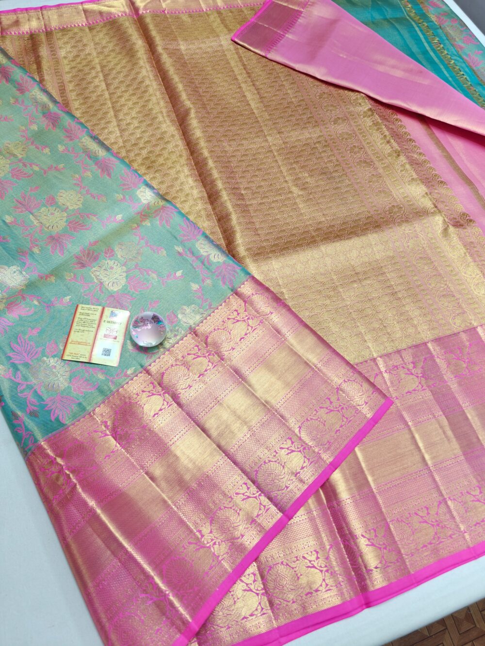 Kanchipuram Pattu Saree - Image 3