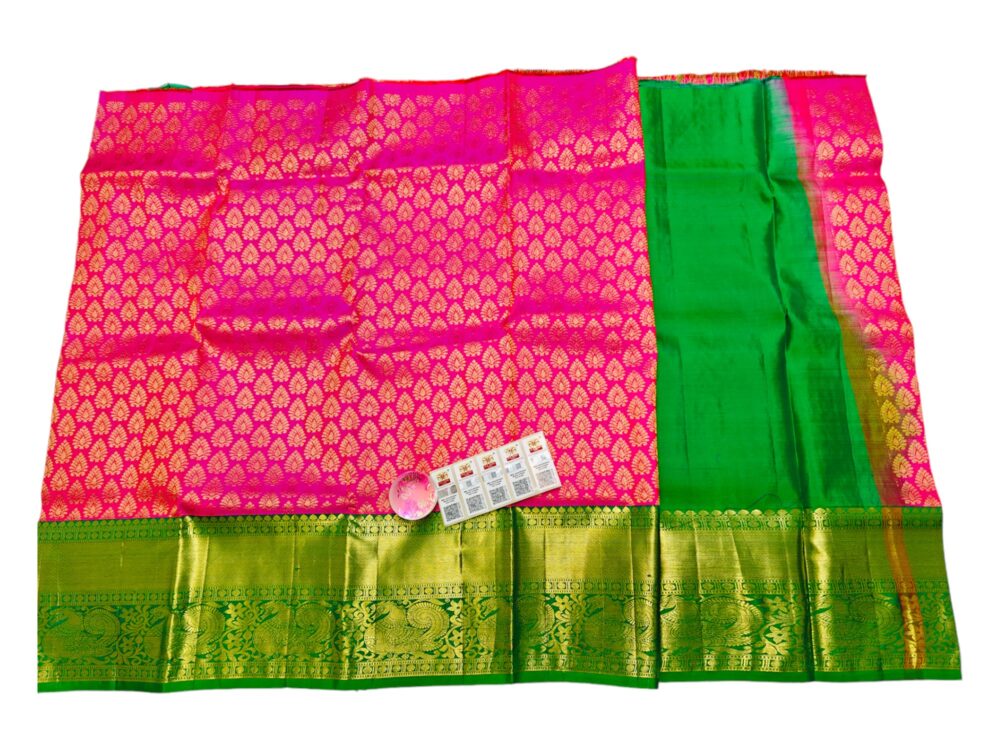 PURE KANCHI PATTU SMALL SIZE LEHANGAS