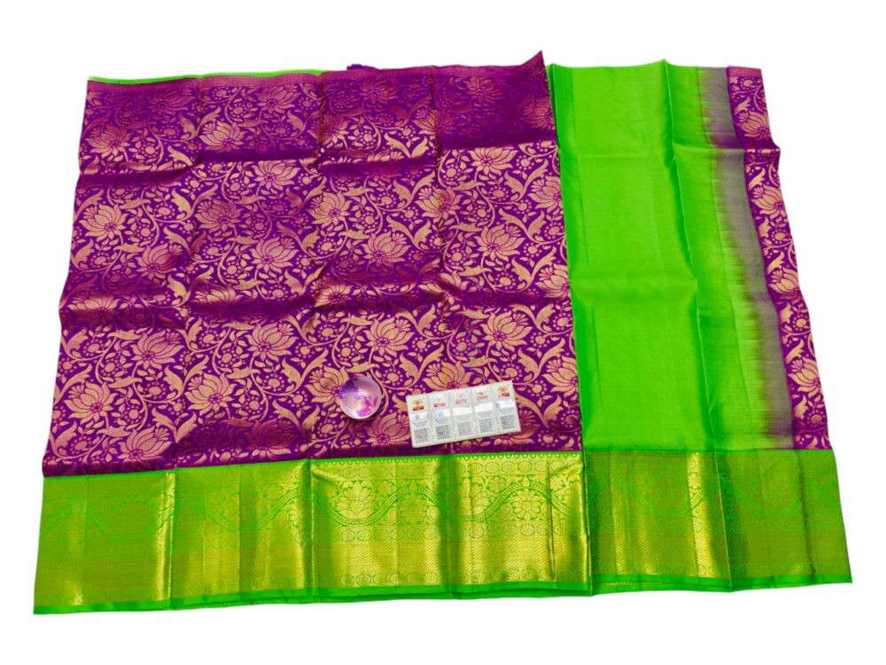 PURE KANCHI PATTU SMALL SIZE LEHANGAS