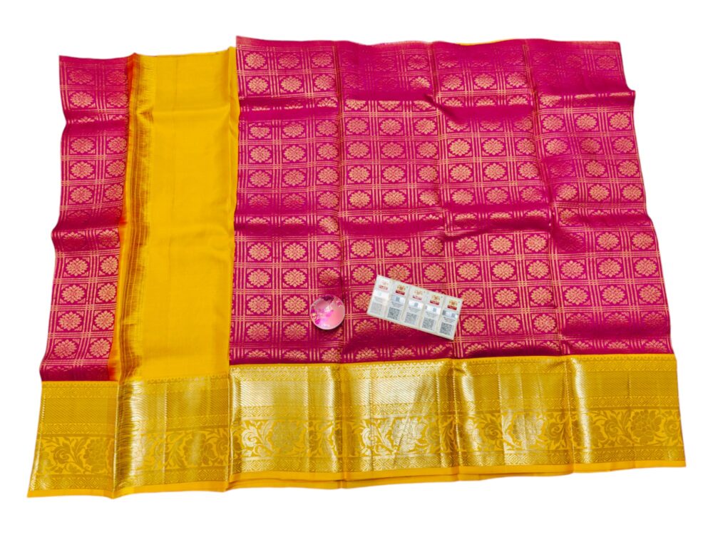 PURE KANCHI PATTU SMALL SIZE LEHANGAS