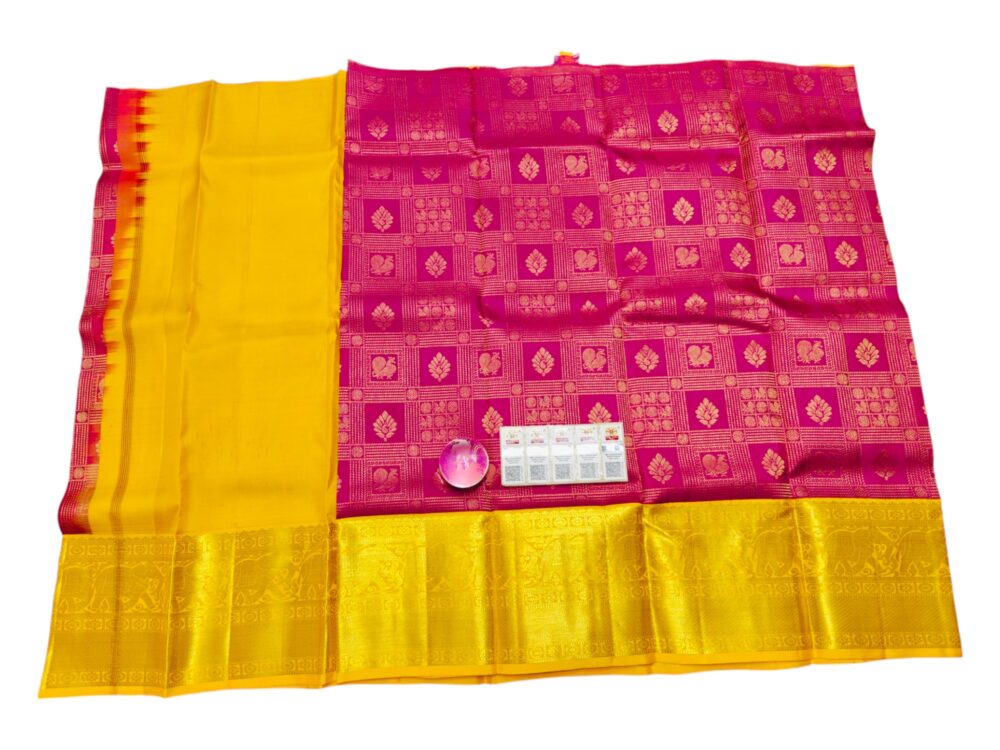 PURE KANCHI PATTU SMALL SIZE LEHANGAS