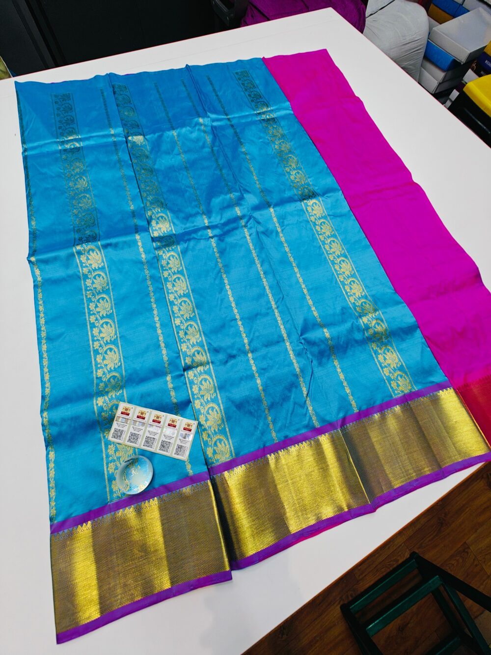 PURE KANCHI PATTU FREE SIZE LEHANGA