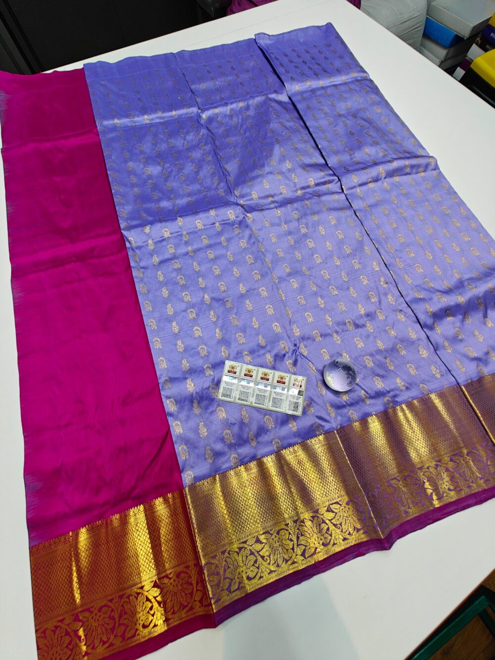 PURE KANCHI PATTU FREE SIZE LEHANGA