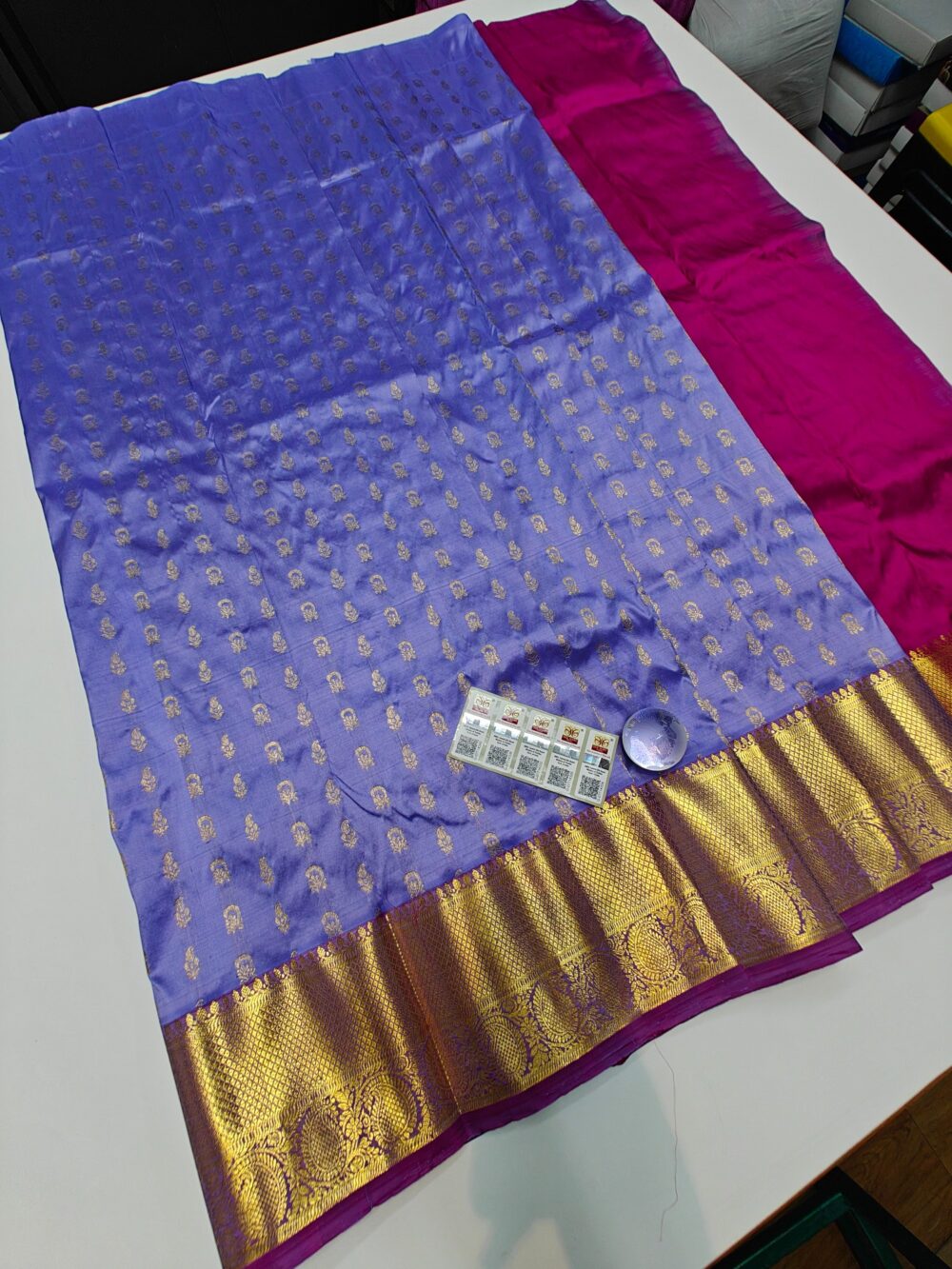 PURE KANCHI PATTU FREE SIZE LEHANGA