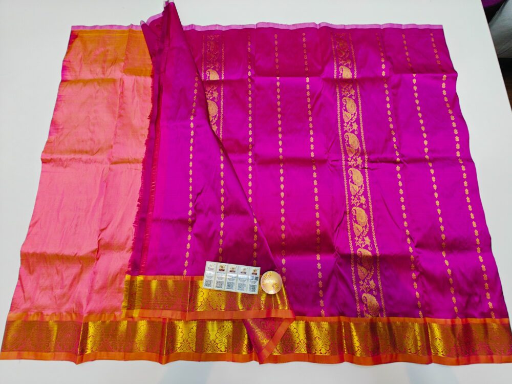 PURE KANCHI PATTU MEDIUM SIZE LEHANGAS