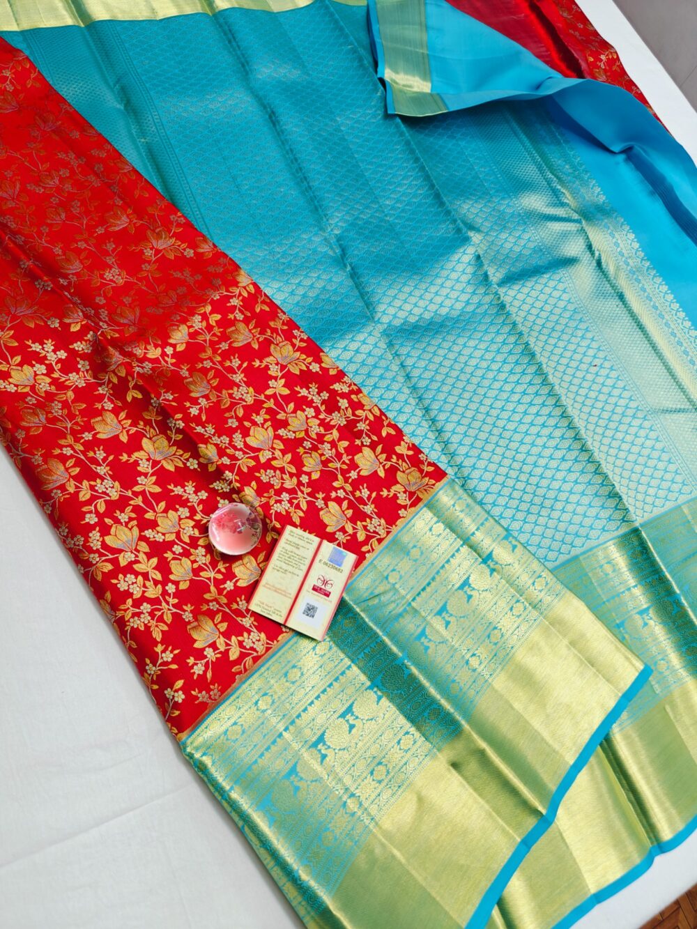 Kanchipuram Pattu Saree - Image 2