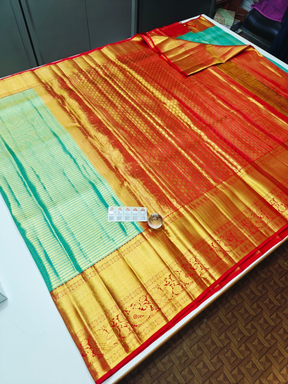 Kanchipuram Pattu Saree - Image 3