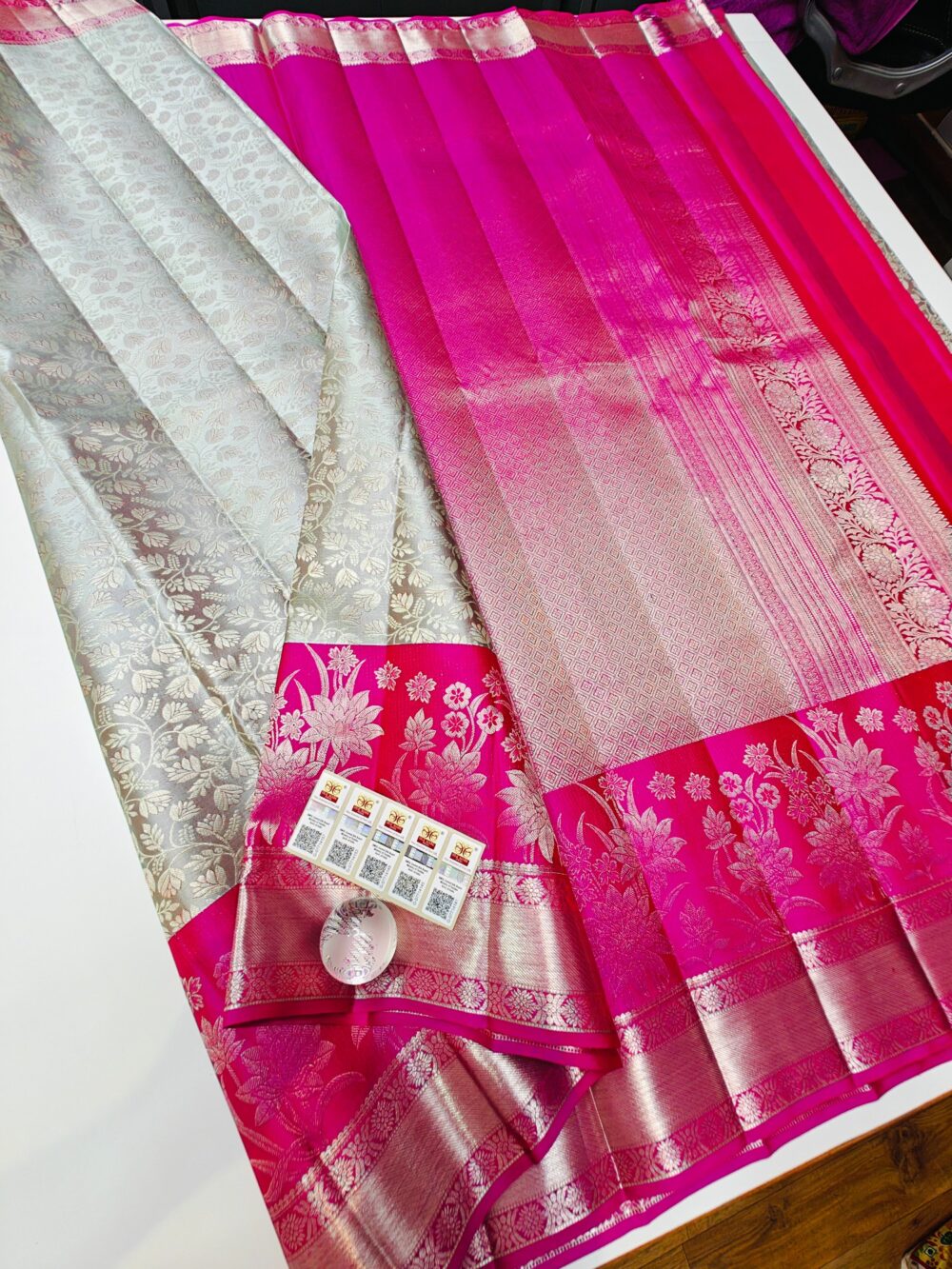 Kanchipuram Pattu Saree - Image 3